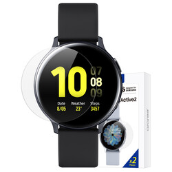 Galaxy Watch Active 2 40mm Araree Pure Diamond Pet Ekran Koruyucu Renksiz