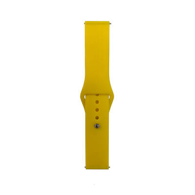 Galaxy Watch Active 2 40mm Band Series 20mm Classic Band Silicone Strap Strap Yellow