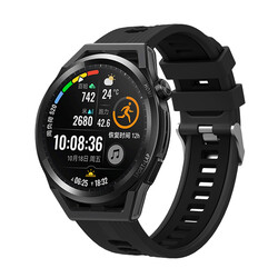 Galaxy Watch Active 2 40mm KRD-55 Silikon Kordon Siyah