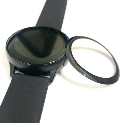 Galaxy Watch Active 2 40mm Zore PMMA Pet Saat Ekran Koruyucu Siyah