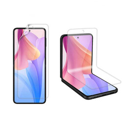 Galaxy Z Flip 4 Zore Narr Tpu Front Back Body Screen Protector Colorless