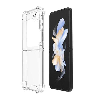 Galaxy Z Flip 5 Case Zore Nitro Anti Shock Silicone Colorless