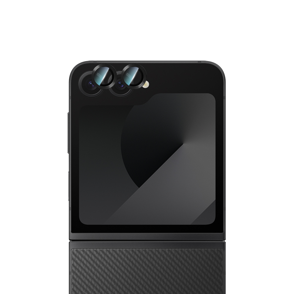 Galaxy Z Flip 6 CaseWorld Alloy Series Oleophobic Anti-Reflective Camera Lens Protector - 4