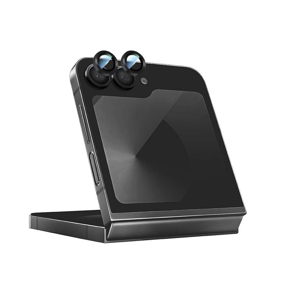 Galaxy Z Flip 6 CaseWorld Alloy Series Oleophobic Anti-Reflective Camera Lens Protector - 5