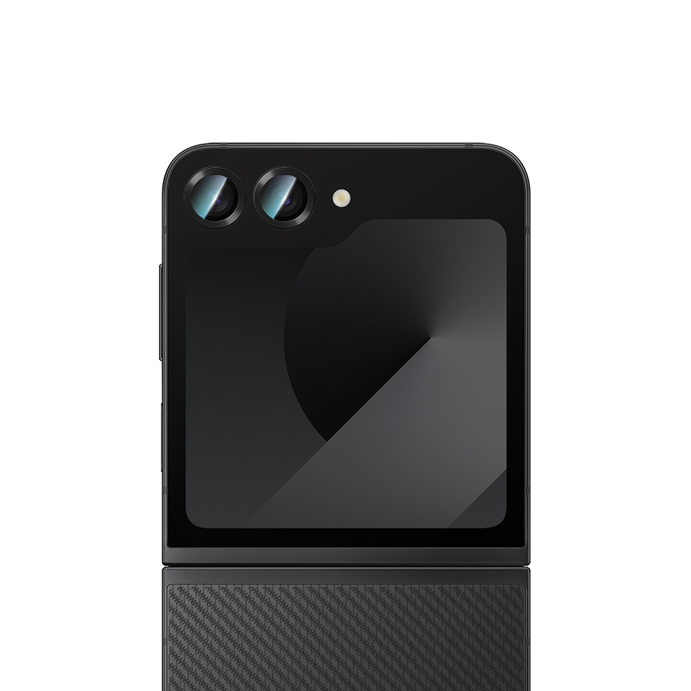 Galaxy Z Flip 6 CaseWorld Alloy Series Oleophobic Anti-Reflective Camera Lens Protector - 2