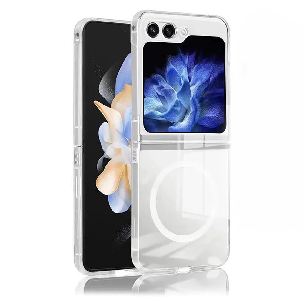 Galaxy Z Flip 6 Kılıf Kamera Korumalı M-safe Sert PC Zore Porto Kapak - 4