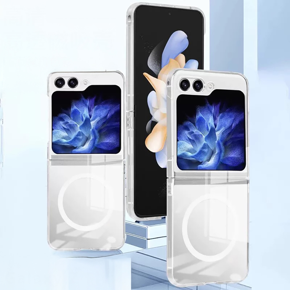 Galaxy Z Flip 6 Kılıf Kamera Korumalı M-safe Sert PC Zore Porto Kapak - 5
