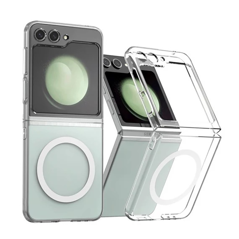 Galaxy Z Flip 6 Kılıf Kamera Korumalı M-safe Sert PC Zore Porto Kapak - 6