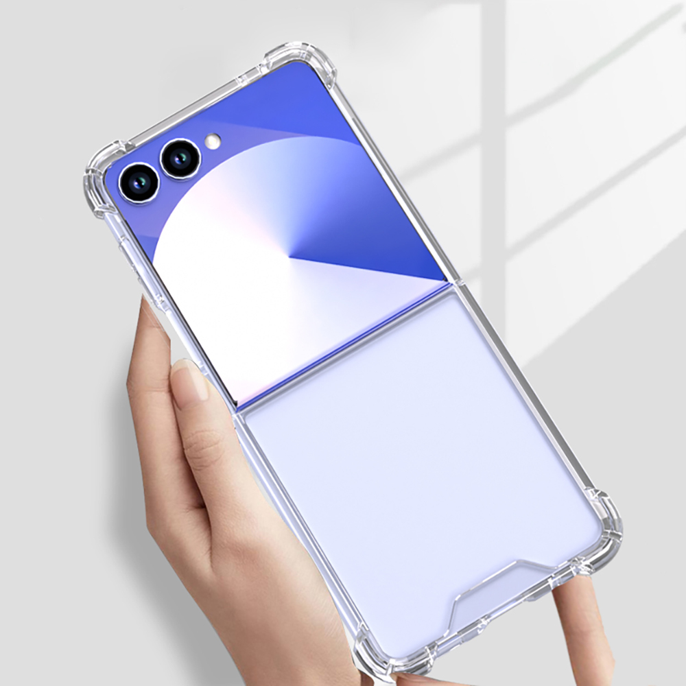 Galaxy Z Flip 7 Case Zore Nitro Anti Shock Silicone - 7