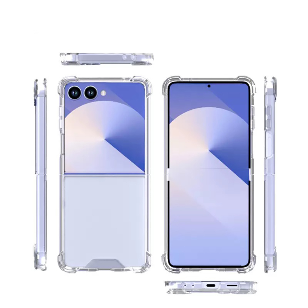 Galaxy Z Flip 7 Case Zore Nitro Anti Shock Silicone - 5