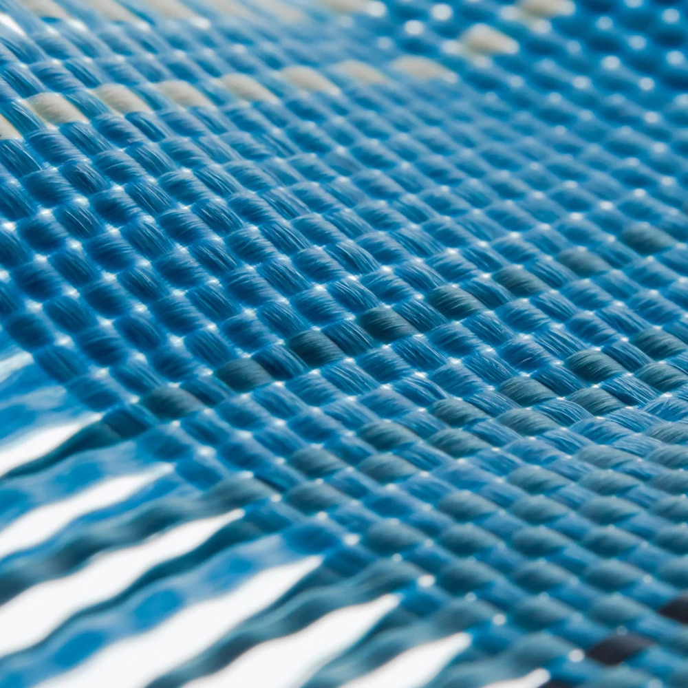 Galaxy Z Flip 7 Kılıf M-safe Şarj Özellikli Aramid Fiber Pitaka Tactile Woven Sunset-Moonrise Serisi Kapak - 6