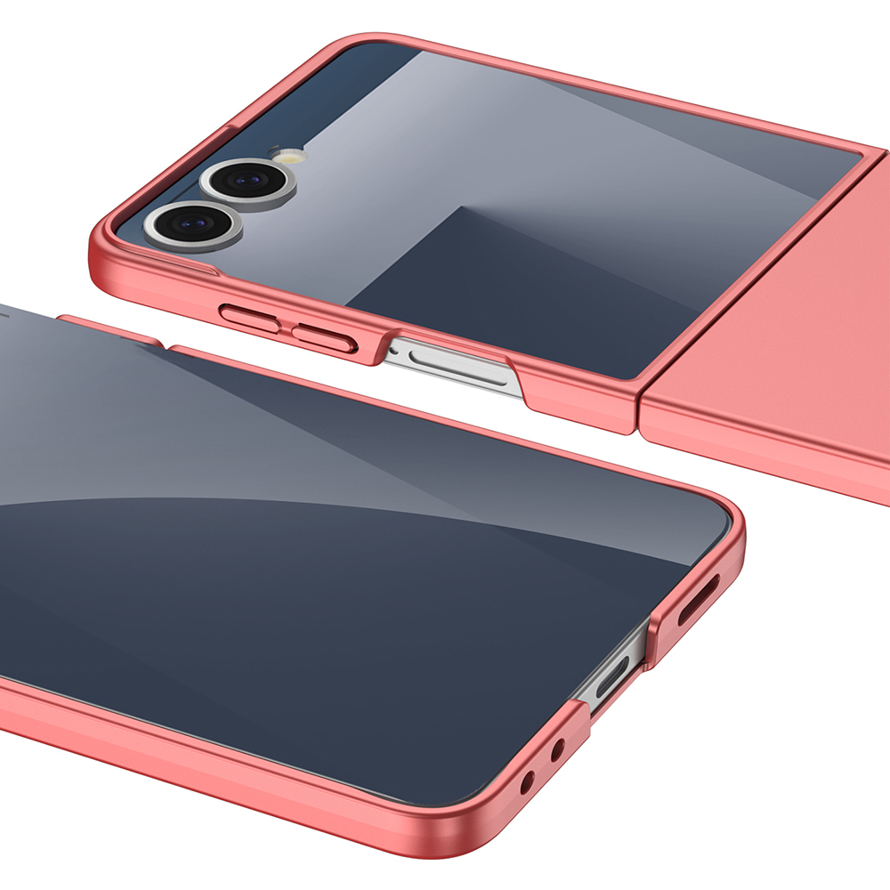 Galaxy Z Flip 7 Kılıf Zore Sert Kıpta Kapak - 16
