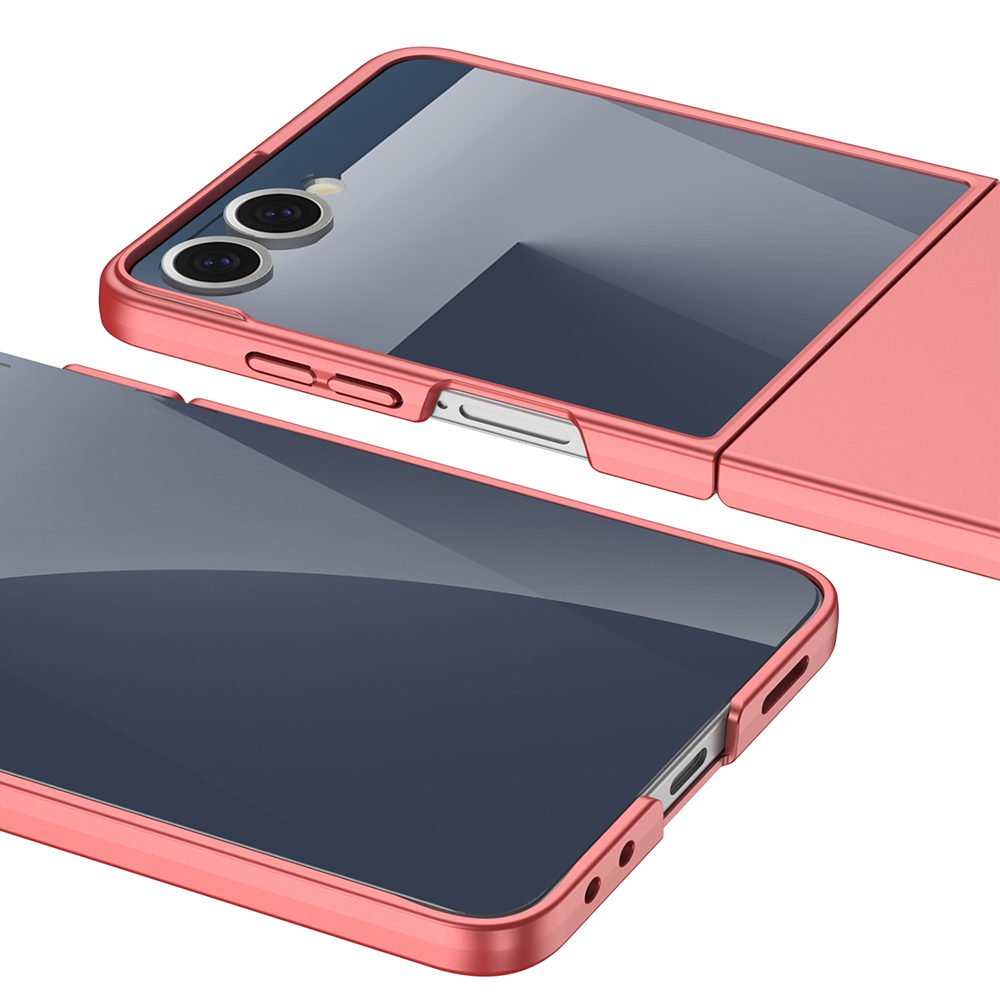 Galaxy Z Flip 7 Kılıf Zore Sert Kıpta Kapak - 21