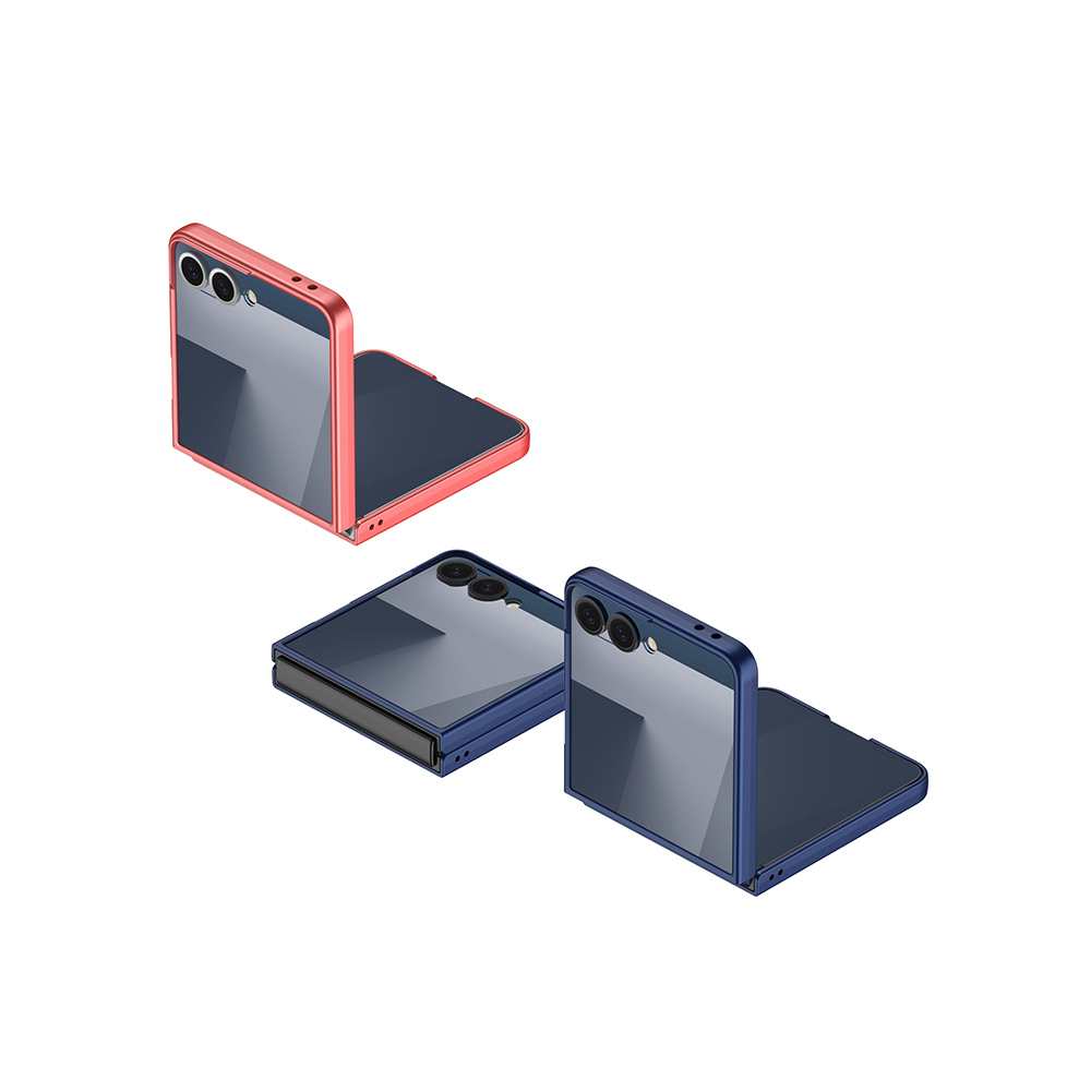 Galaxy Z Flip 7 Kılıf Zore Sert Kıpta Kapak - 28