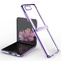 Galaxy Z Flip Case Zore Kıpta Cover Purple