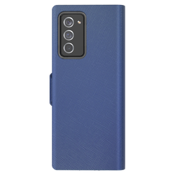 Galaxy Z Fold 2 Case Araree Bonnet Case Blue