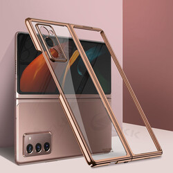 Galaxy Z Fold 2 Case Zore Kıpta Cover Rose Gold