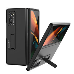 Galaxy Z Fold 2 Case Zore Z-Stand Case Black
