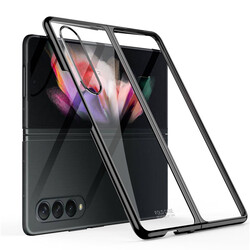 Galaxy Z Fold 3 Case Zore Kıpta Cover Black