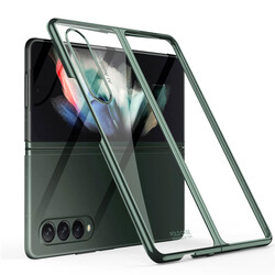 Galaxy Z Fold 3 Case Zore Kıpta Cover Dark Green