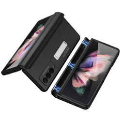 Galaxy Z Fold 3 Case Zore M-Magnet Case Black