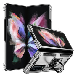 Galaxy Z Fold 3 Kılıf Zore Vega Kapak Gri