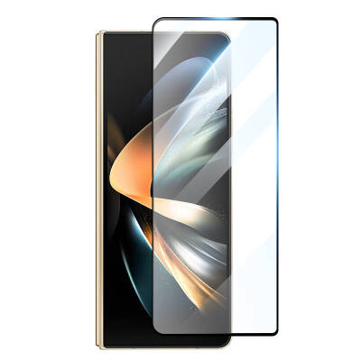 Galaxy Z Fold 4 Zore Etnaa Glass Screen Protector Black