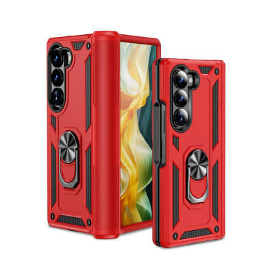 Galaxy Z Fold 6 Case Zore Vega Cover Red