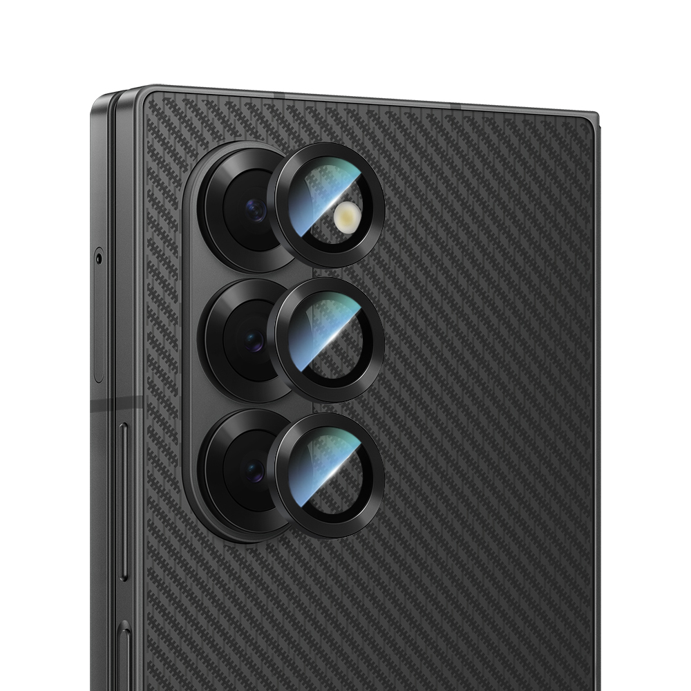 Galaxy Z Fold 6 CaseWorld Alloy Series Oleophobic Anti-Reflective Camera Lens Protector - 9