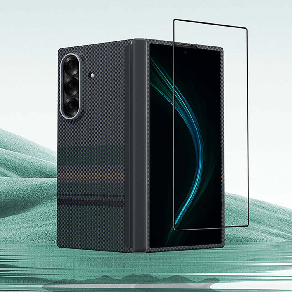 Galaxy Z Fold 7 Benks ArmorAir Aurora Grand Combo Triple Accessory Set (Front & Back Kevlar Cover + Screen Protector) - 10