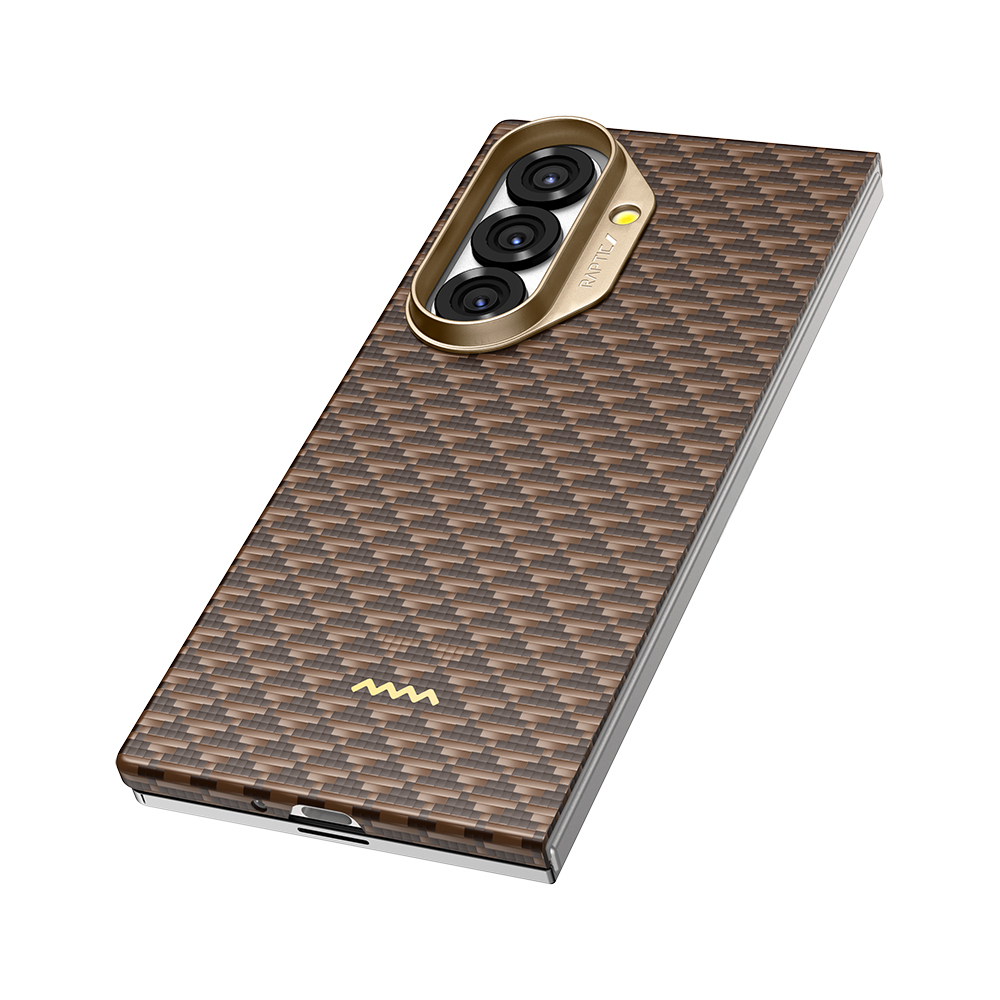 Galaxy Z Fold 7 Case M-safe Charging Feature Raptic Aramid Skin Origin Series Cover - 5