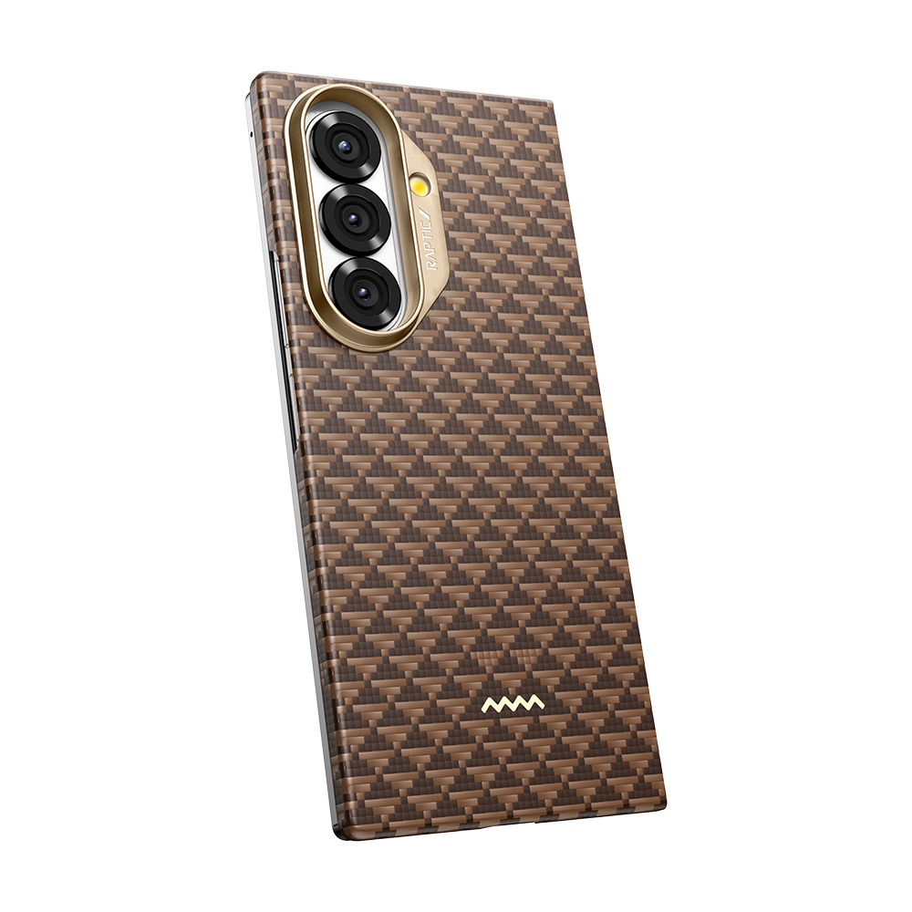 Galaxy Z Fold 7 Case M-safe Charging Feature Raptic Aramid Skin Origin Series Cover - 6