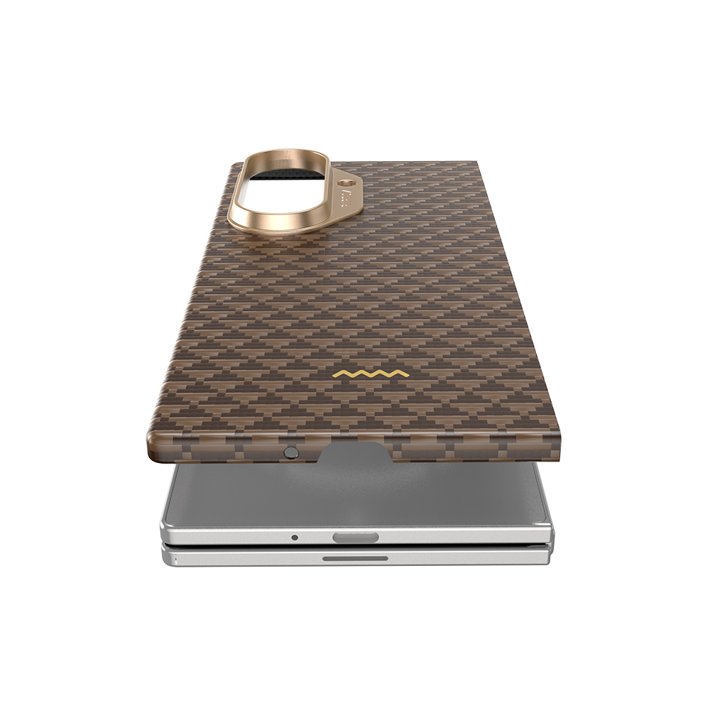Galaxy Z Fold 7 Case M-safe Charging Feature Raptic Aramid Skin Origin Series Cover - 9