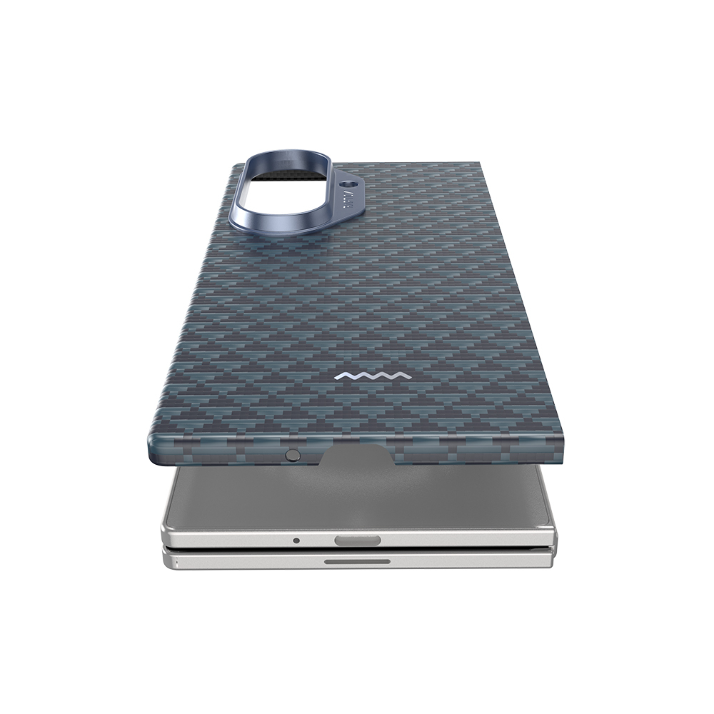 Galaxy Z Fold 7 Case M-safe Charging Feature Raptic Aramid Skin Origin Series Cover - 12