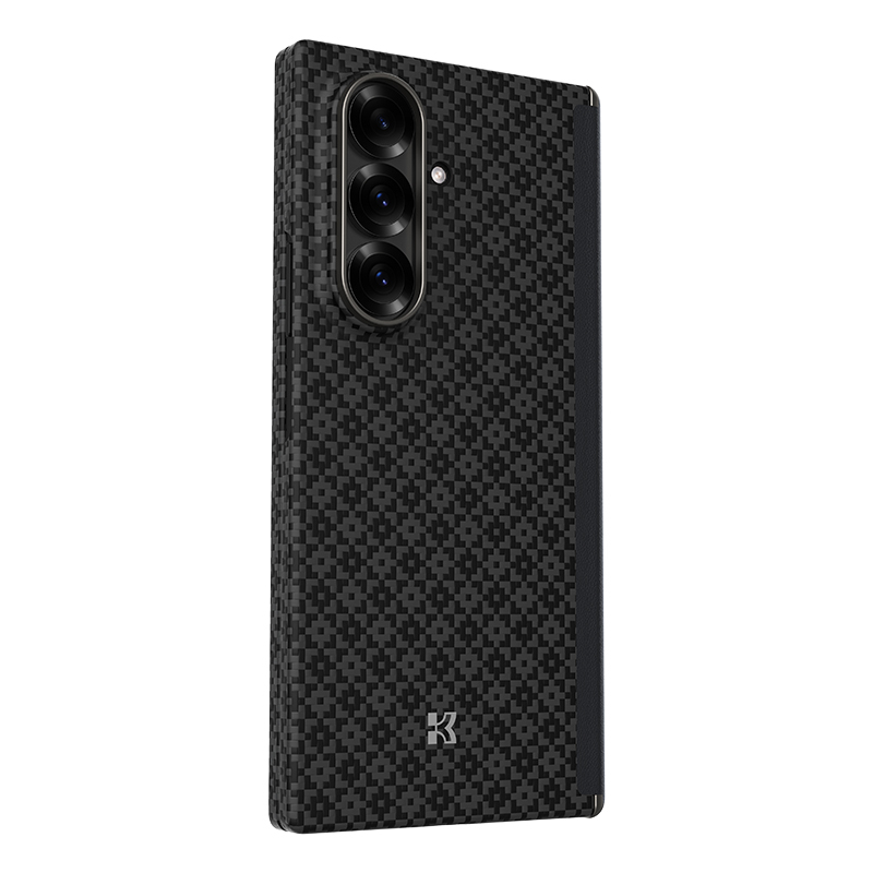 Galaxy Z Fold 7 Kılıf M-Safe Şarj Özellikli Benks ArmorAir ArmorGrid Serisi Kevlar Kapak - 4
