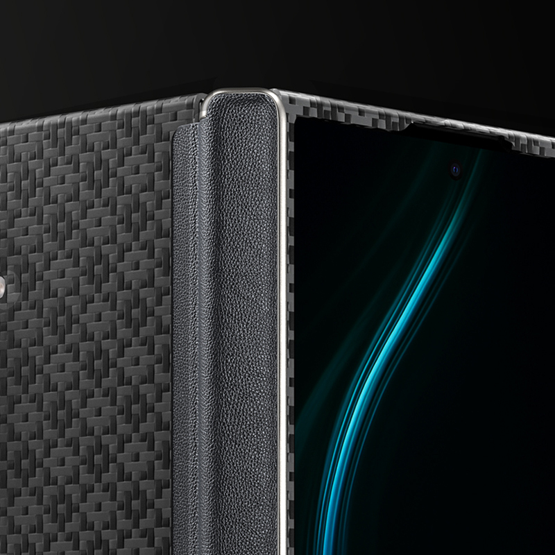 Galaxy Z Fold 7 Kılıf M-Safe Şarj Özellikli Benks ArmorAir ArmorGrid Serisi Kevlar Kapak - 12