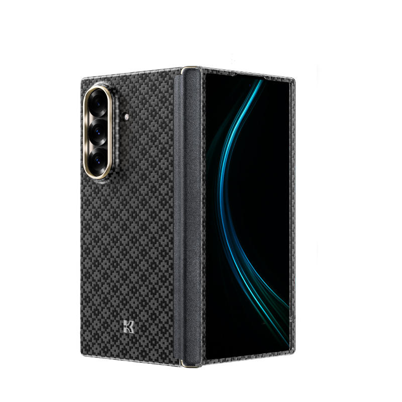 Galaxy Z Fold 7 Kılıf M-Safe Şarj Özellikli Benks ArmorAir ArmorGrid Serisi Kevlar Kapak - 2