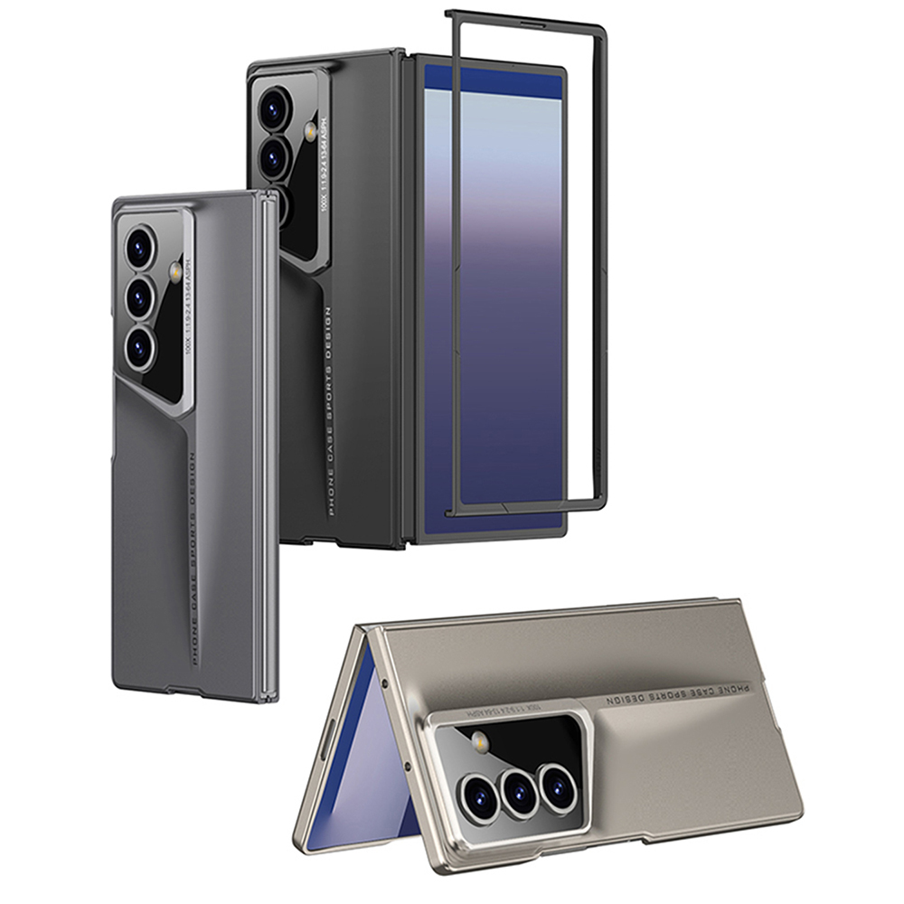 Galaxy Z Fold 7 Kılıf Ultra İnce Kamera Korumalı Sert Rubber Zore Procase Kapak - 6