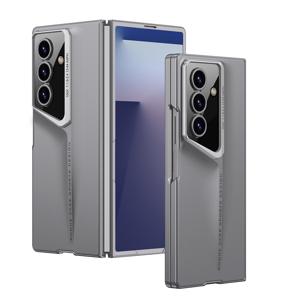Galaxy Z Fold 7 Kılıf Ultra İnce Kamera Korumalı Sert Rubber Zore Procase Kapak - 5