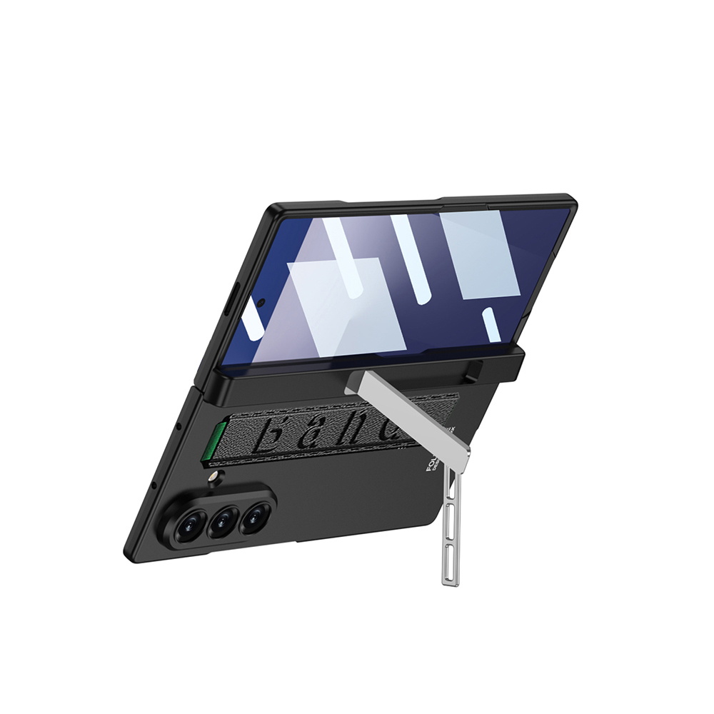 Galaxy Z Fold 7 Kılıf Zore Kıpta KPT-01 Standlı Kapak - 4