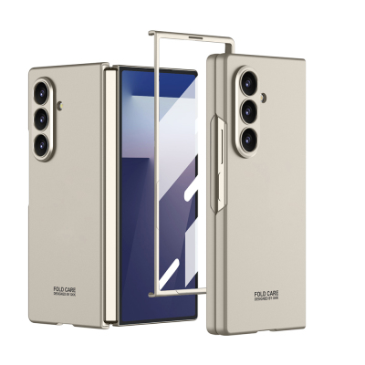 Galaxy Z Fold 7 Kılıf Zore Sert Kıpta Kapak Titanyum