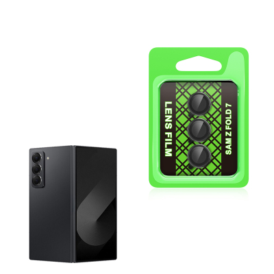 Galaxy Z Fold 7 Zore CL-07 Camera Lens Protector Black