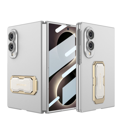 Galaxy Z Fold 8 Case Zore Kıpta KPT-03 Hard PC Cover Silver