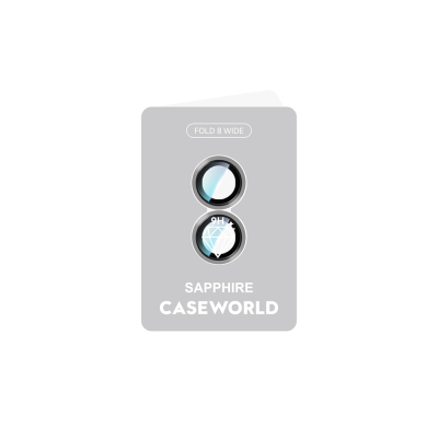 Galaxy Z Fold 8 CaseWorld Alloy Serisi Oleofobik Anti Reflective Kamera Lens Koruyucu Şeffaf