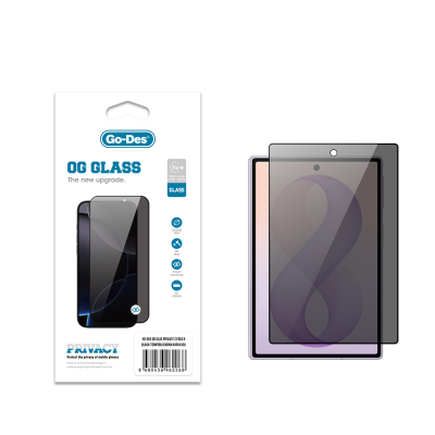 Galaxy Z Fold 8 Go Des OG Glass Privacy Antistatic Tempered Glass Screen Protector Black
