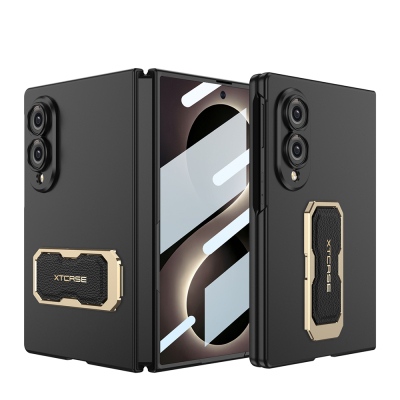 Galaxy Z Fold 8 Kılıf Zore Kıpta KPT-03 Sert PC Kapak Siyah