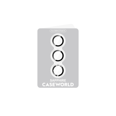 Galaxy Z Fold 8 Ultra Case World Alloy Series Oleophobic Anti-Reflective Camera Lens Protector Şeffaf