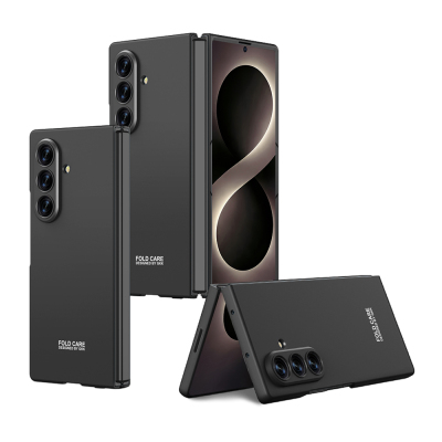 Galaxy Z Fold 8 Ultra Case Zore Hard Cover Black