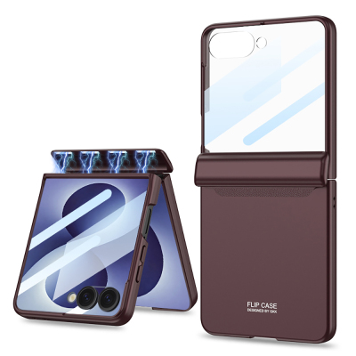 Galaxy Z Fold 8 Ultra Case Zore M-Magnet Case Koyu Mor