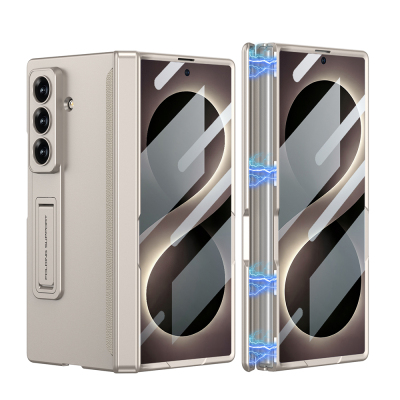 Galaxy Z Fold 8 Ultra Case Zore M-Magnet Case Titanyum